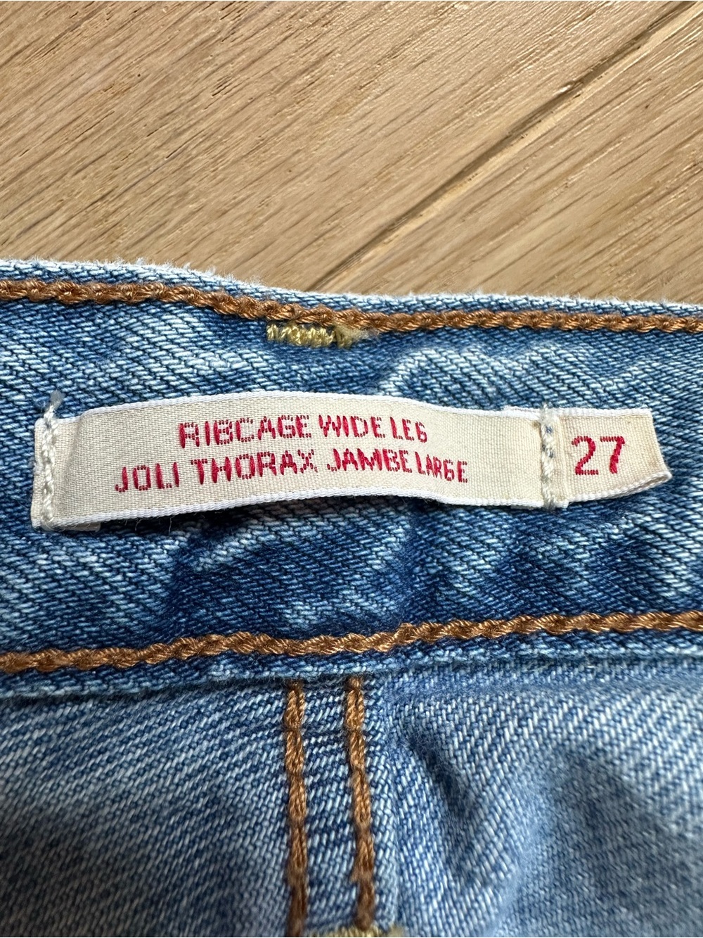 LEVI’S Ribcage Wide Leg Jeans - Picture 8 of 15
